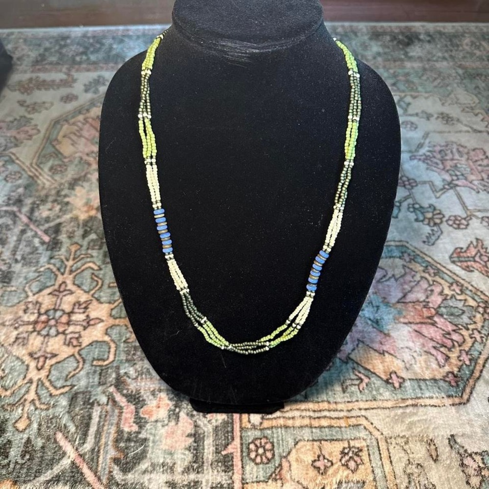 Montagnard Tribal Beaded Necklace‎